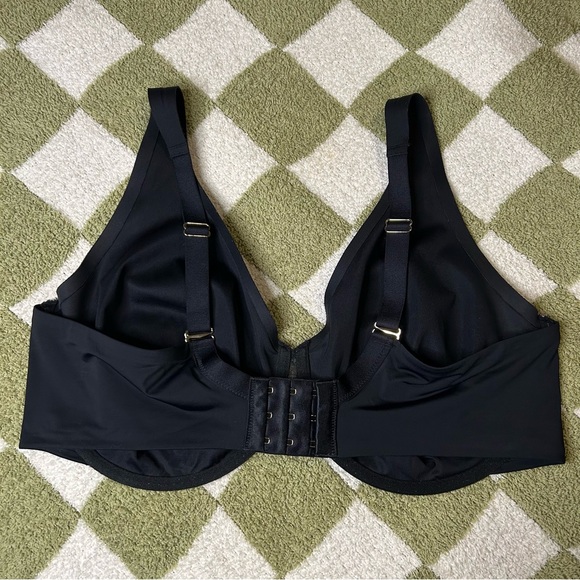ThirdLove 24/7 Classic Unlined Minimizer Bra in Black - Picture 2 of 9